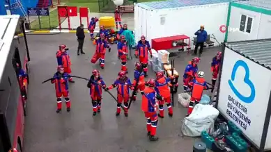 911 Arama Kurtarma, Orta Seviye Akreditasyonu Aldı!