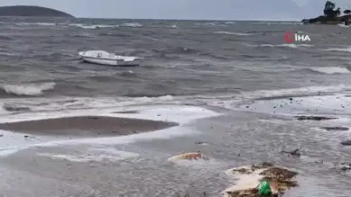 Şiddetli Lodos, Kuzey Ege'yi Vurdu!