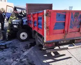 Ayvalık'ta Zeytin İşçilerini Taşıyan Traktör Kazası