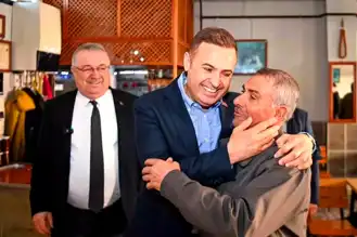 Ahmet Akın Edremit'te Vatandaşlarla Buluştu