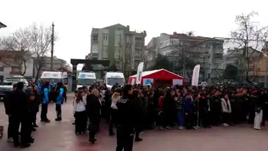 Balıkesir'de Deprem Tatbikatı