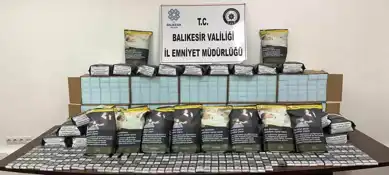 Büyük Kaçak Tütün Operasyonu: 1 Gözaltı