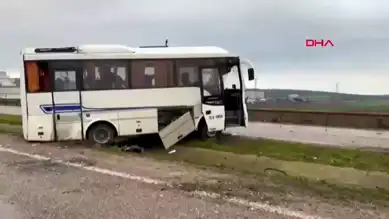 Balıkesir'de Midibüs Kazası: 18 Yaralı
