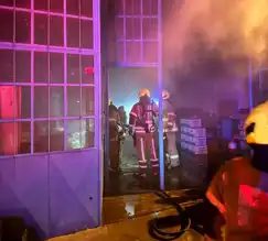 Oto Bakım Atölyesinde Yangın!