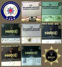 Bandırma'da Uyuşturucu Operasyonu: 10 Gözaltı ve Uyuşturucu Ele Geçirildi