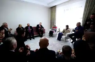 Erdoğan, Balıkesir Fabrikası Patlamasında Ölenlerin Ailelerini Ziyaret Etti