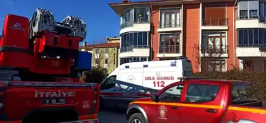 Edremit'te Evde Yangın! İtfaiye Hızlı Müdahale Etti