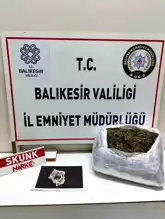 Edremit'te Skunk Operasyonu: 1 Gözaltı, 696 Gram Ele Geçirildi