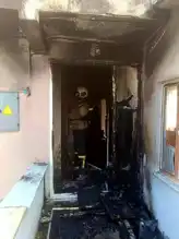 Erdek'te Elektrik Kontağı Yangını