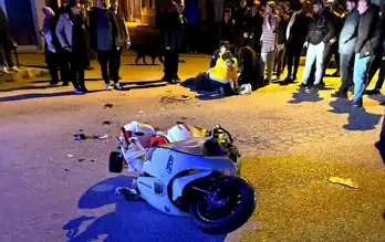 Gönen'de Motosiklet Kazası: Sürücü Yaralı, Kaçan Sürücü Yakalandı