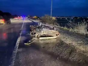 Gönen'de Trafik Kazası: 2 Yaralı