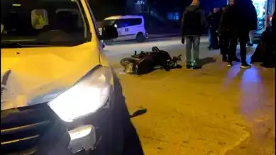 Gönen'de Motosiklet Kazası: 2 Yaralı