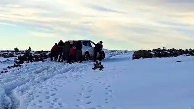 Kazdağı'nda Kar Kapanı: Mahsur Kalanlar Kurtarıldı