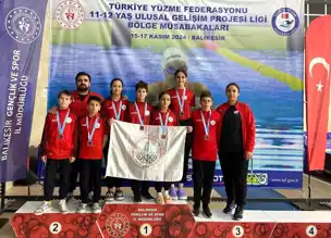 Körfez Gençlerbirliği Yüzmede Bölge Şampiyonasında Parladı!