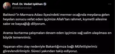 Ada'daki Heyelanda İşçi Hayatını Kaybetti