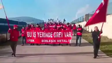 Balıkesir'de Metal İşçileri Grevde!