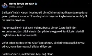 Balıkesir Mühimmat Fabrikası Patlaması: Tahkikat Başladı