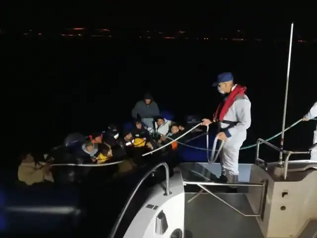 Ege'de Düzensiz Göçmen Operasyonu: 18 Kişi Yakalandı
