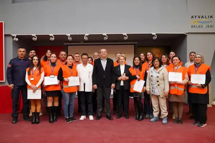 Temel İlk Yardım Kursu Katılımcılarına Sertifikaları Verildi