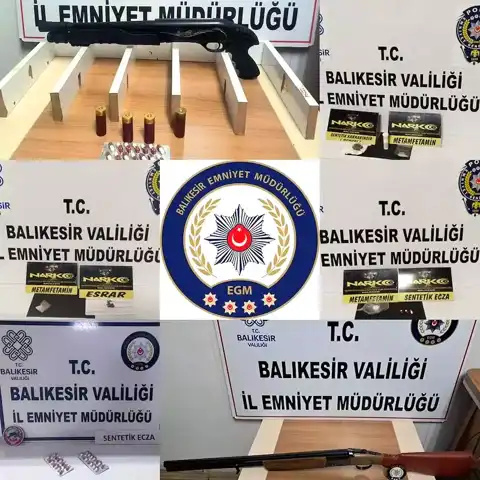 Balıkesir'de Büyük Uyuşturucu Operasyonu: 63 Gözaltı