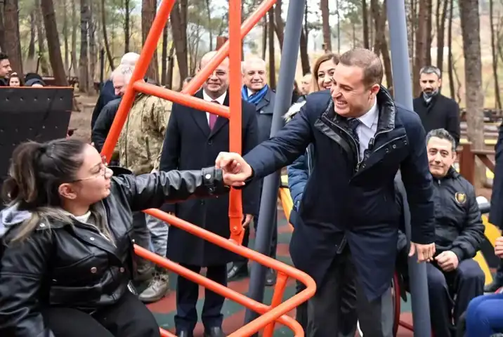 Engelsiz Piknik Alanı Vatandaşların Hizmetinde
