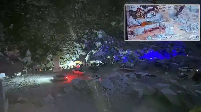 Mermer Ocağı Heyelanı: Bir İşçi Hayatını Kaybetti