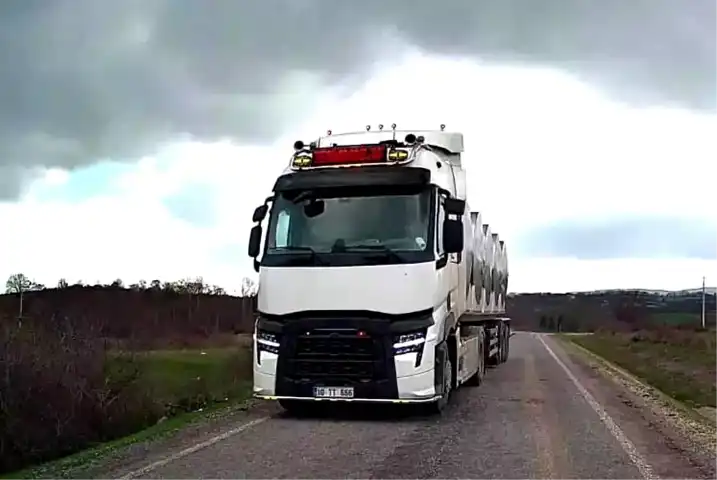 Süt Tankeri Kazası Son Anda Önlendi!