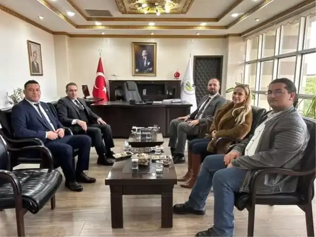 Yabancı Ülke Parti Başkanı İlçeyi Ziyaret Etti