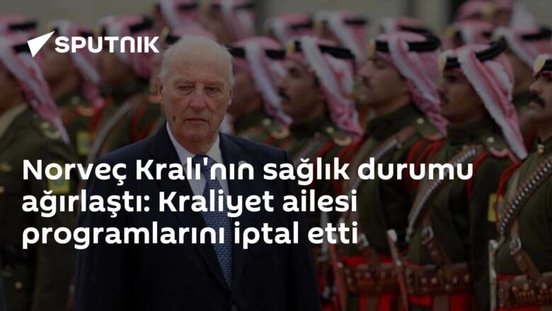 Kral Harald sağlık durumu