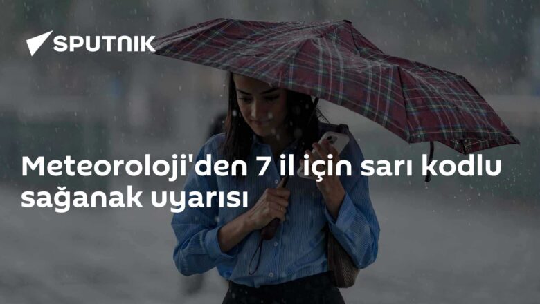 sarı kodlu sağanak uyarısı