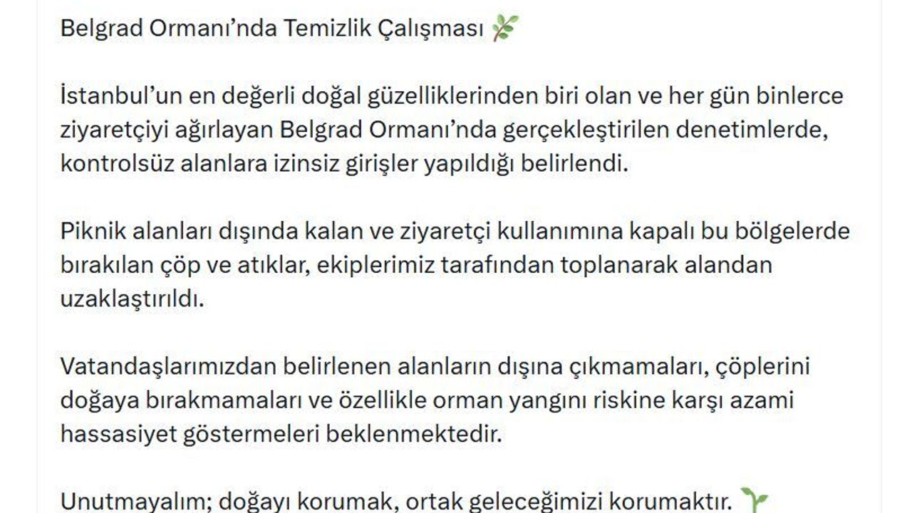 Belgrad Ormanı
