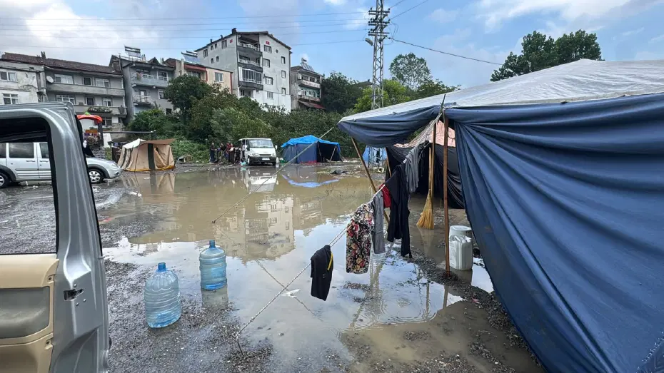 Alaplı su baskını