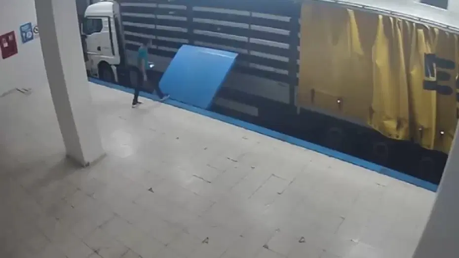TIR'ın içinde