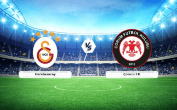 Galatasaray Çorum FK canlı maç