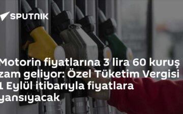 Motorin fiyatı