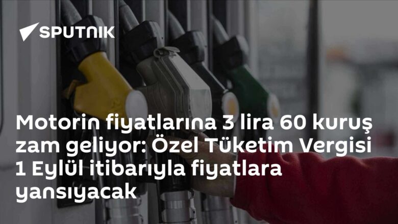 Motorin fiyatı