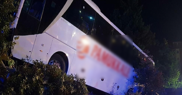 yolcu otobüsü kaza